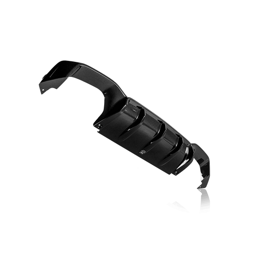 Akrapovic 2019+ BMW X4M Rear Carbon Fiber Diffuser - High Gloss - DI-BM/CA/6