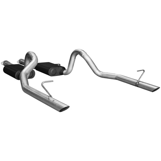 Flowmaster 87-93 Mustang 5.0L LX /86 GT American Thunder Cat-Back Exhaust System - 17113
