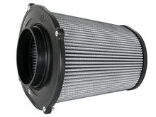 Load image into Gallery viewer, aFe Quantum Intake Pro DRY S Universal Air Filter F-5in. / B-(10x8.75) / T-(6.75x0.5) / H-8in. - 21-90103