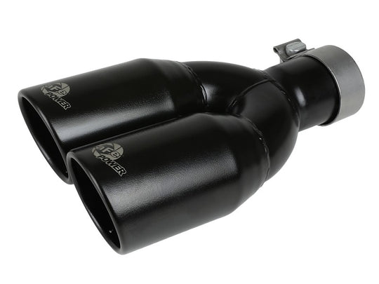 aFe Vulcan Series 3in-2-1/2in 304 SS Cat-Back 2020 Jeep Gladiator (JT) V6-3.6L w/ Black Tips - 49-38084-B