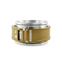 Load image into Gallery viewer, Mishimoto 3.0in Quick Release Clamp Assembly - Gold - MMCLAMP-QD-30GD
