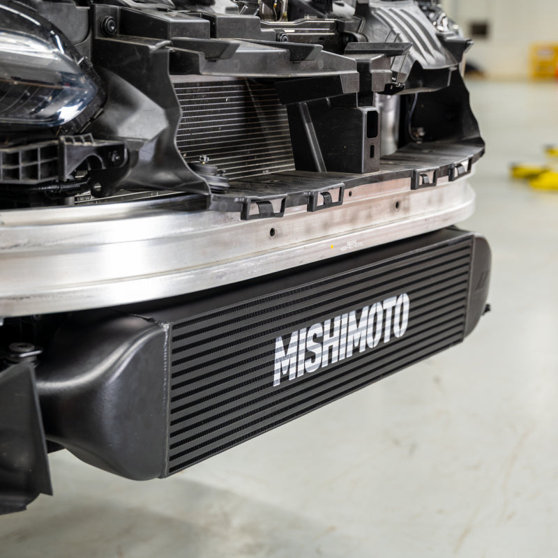 Mishimoto 2023+ Honda Civic Type-R Intercooler Kit w/Pipes - Silver Intercooler/Black Pipes - MMINT-CTR-23KSLBK