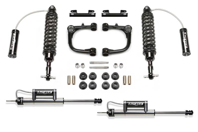 Fabtech 2015-21 Toyota Tacoma 2WD/4WD 6 Lug Models 3in UCA Sys w/Dlss 2.5 C/O Resi & Rr Dlss Resi - K7057DL