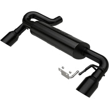 Load image into Gallery viewer, MagnaFlow 2021 Ford Bronco Street Series Axle-Back Exhaust w/ Dual Split Rear Style Exit- Black Tips - 19558