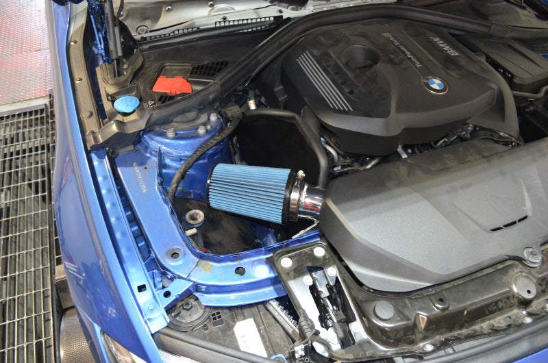 Injen 16-18 BMW 330i B48 2.0L (t) Wrinkle Red Cold Air Intake - SP1123WR