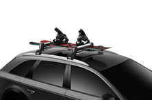 Load image into Gallery viewer, Thule SnowPack M Ski/Snowboard Rack (Up to 4 Pair Skis/2 Snowboards) - Black/Silver - 732401