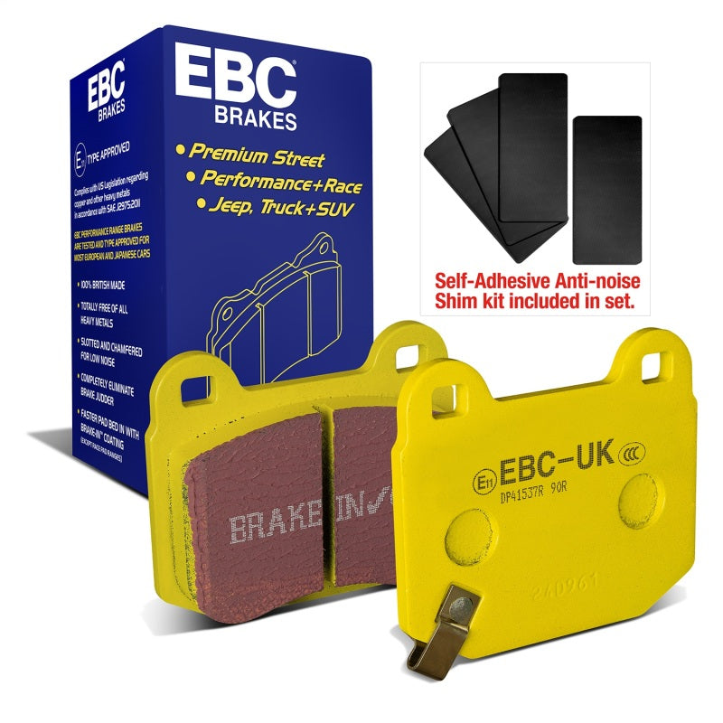 EBC 03-04 Infiniti G35 3.5 (Manual) (Brembo) Yellowstuff Rear Brake Pads - DP41537R