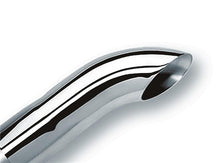 Load image into Gallery viewer, Borla Universal Polished Tip Single Round Turndown/Turnout (inlet 3in. Outlet 3in) *NO Returns* - 20140