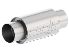 Load image into Gallery viewer, Borla 3 -1/2in In/Out x 5in Round x 8in Long XR-1 Sportsman Shorty Racing Muffler - 40004S