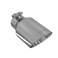 Load image into Gallery viewer, MBRP Universal Tip 4in O.D. Dual Wall Angled 2.5in inlet 8in length T304 - T5123