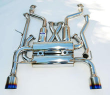 Load image into Gallery viewer, Invidia 02-08 Nissan 350z Gemini Single Layer Titanium Tip Cat-back Exhaust - HS02N3ZGIT