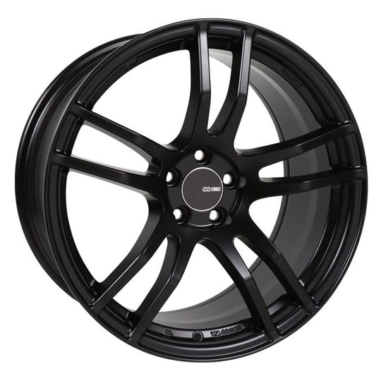 Enkei TX5 17x8 5x120 35mm Offset 72.6mm Bore Black - 491-780-1235BK