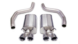 Corsa 2006-2013 Chevrolet Corvette C6 Z06 7.0L V8 Polished Sport Axle-Back Exhaust - 14164