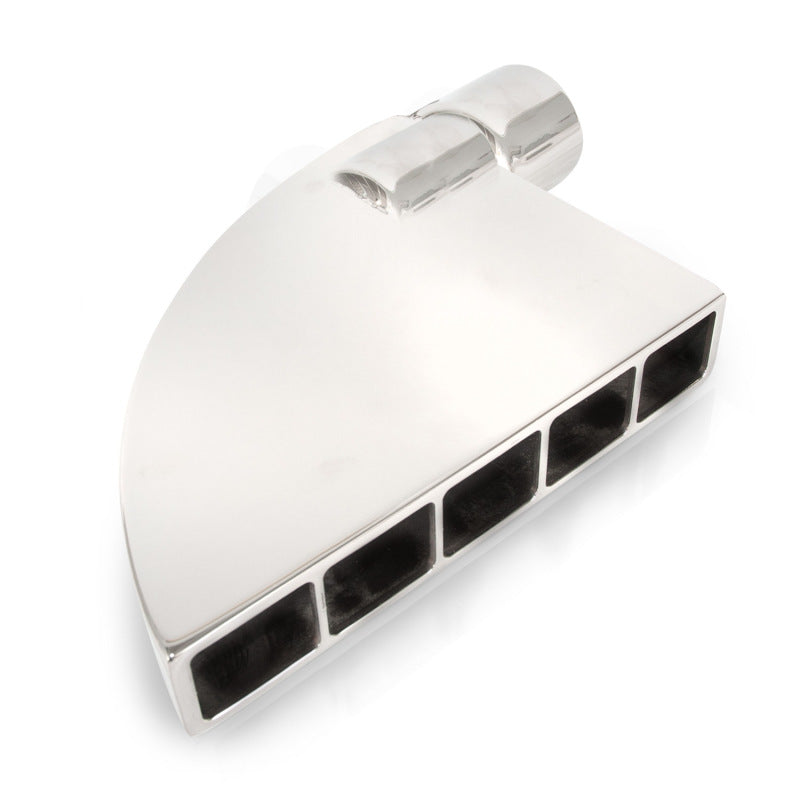 Stainless Works Boxxter Exhaust Tips 2in ID Inlet 1.5in x 8.5in 90 Degree - 801200-WG
