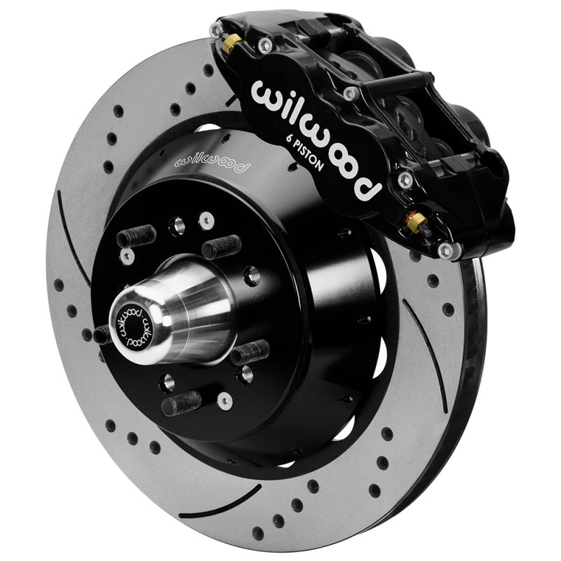 Wilwood kit front FNSL6R mustang 70-73 big brake radial MT 14.00 rotor SRP - 140-16496-D