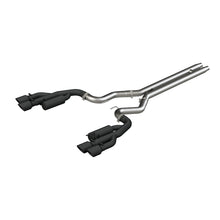 Load image into Gallery viewer, MBRP 18-19 Ford Mustang GT 5.0 3in Cat Back Quad Tip Race Version - Black - S7207BLK