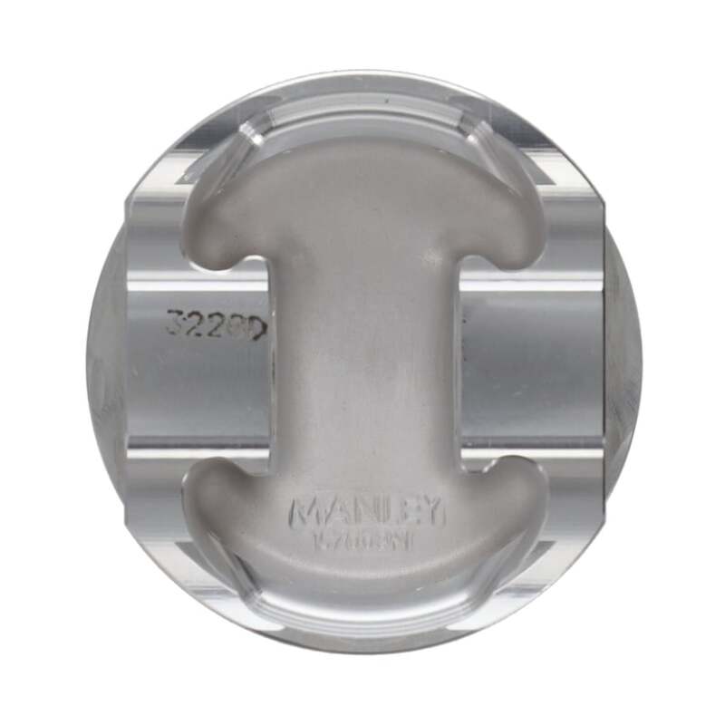 Manley 98+ Subaru WRX (EJ205) STD Stroke 93mm +1mm Bore 8.5:1 Dish Piston Set with Rings - 615010C-4