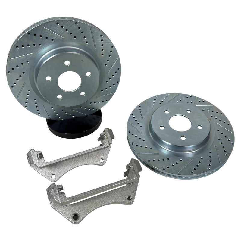 Baer Brakes 18-25 Jeep Wrangler JL/20-25 Gladiator JT Big Claw Performance Front Rotors - 2141022