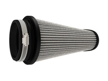 Load image into Gallery viewer, aFe Magnum FLOW Pro DRY S Universal Air Filter 3.5in Flange 5.75x5in Base 6x2.75in Top 6.5in Height - 21-90096