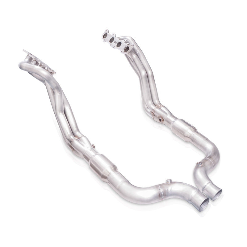 Stainless Works 2015+ Ford GT350 Headers 1-7/8in Primaries High-Flow Cats 3in Collectors - GT350HCAT