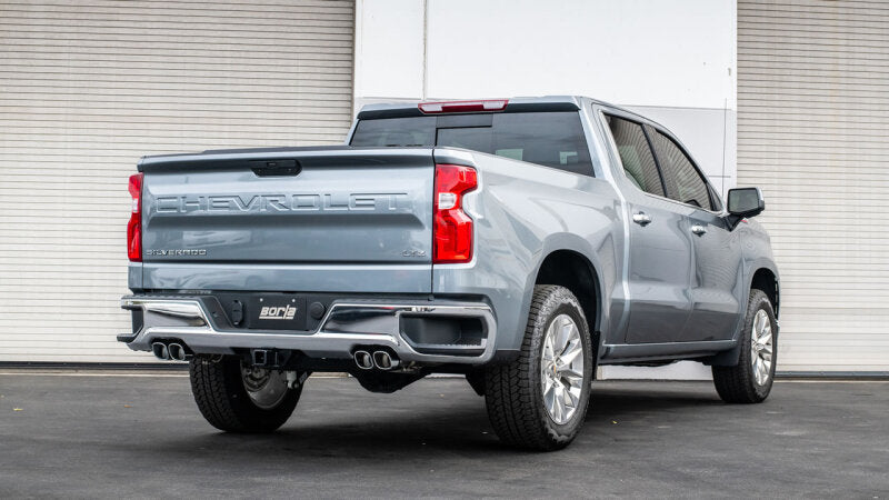 Borla 2024 Chevy Silverado 1500 6.2L V8 S-Type Catback Exhaust w/ Simulator - Chrome - 140995