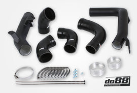 do88 Volvo S60 V60 XC60 V90 S90 XC90 SPA Pressure Pipes T8 Petrol do88 Intercooler Black Hoses - TR-260-PT8-DO88-S