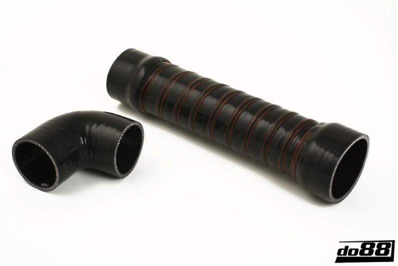 do88 81-90 Audi Quattro/Ur-Quattro 2.2T 10V Inlet Hose - Black - DO88-KIT107S