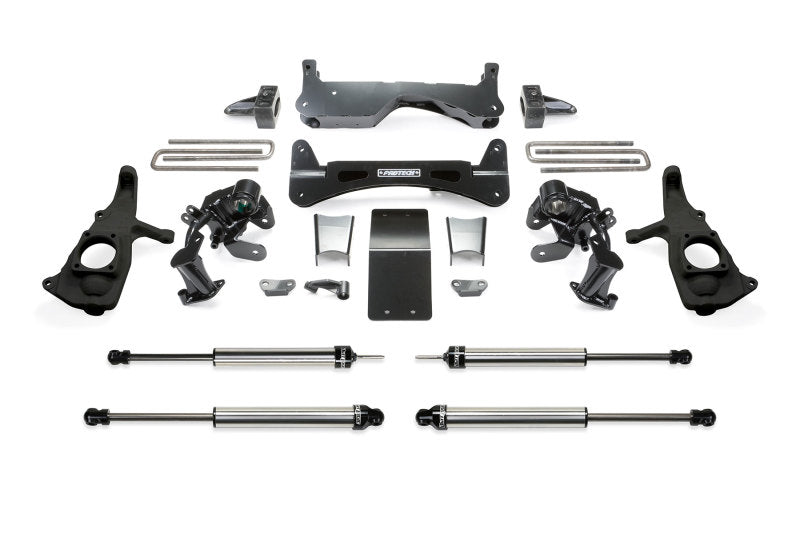 Fabtech 11-19 GM 3500HD 2WD/4WD 6in Rts Sys w/Dlss Shks - K1051DL