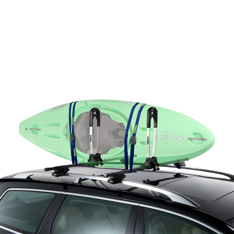 Thule The Stacker Kayak Carrier (Up to 4 Kayaks/Req. Thule Rack System Crossbars) - Black/Silver - 830001
