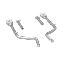 Load image into Gallery viewer, MagnaFlow Axle-Back, SS, 2.5in, Quad Split Rear 3.5in Tip 2015 Dodge Challenger R/T 5.7L - 19210