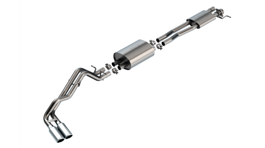 Borla 24-25 Ford Ranger XLT Side Exit S-type Exhaust w/ Chrome Tips - 140971