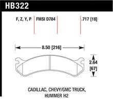 Load image into Gallery viewer, Hawk Chevy / GMC Truck / Hummer Super Duty Street Front Brake Pads - HB322P.717