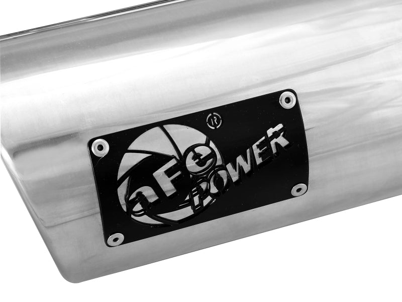 aFe MACH Force-Xp Universal Exhaust Tip 4 IN Inlet x 5 IN Outlet x 12 IN L - 49T40506-P12