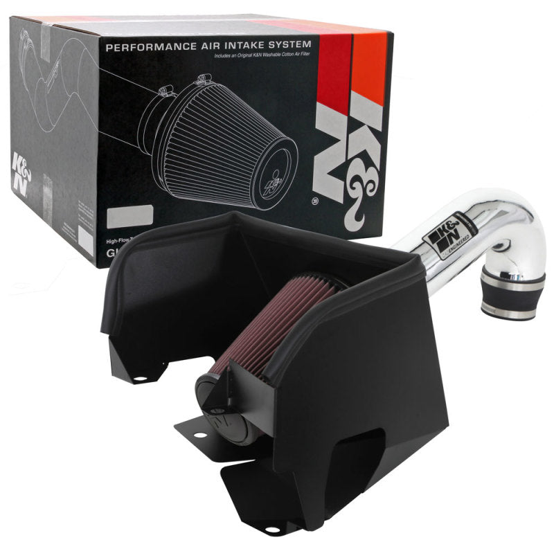 K&N 2019 Dodge Ram 1500 5.7L V8 F/I High Flow Performance Kit - 77-1578KP