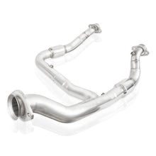 Load image into Gallery viewer, Stainless Works 15-18 F-150 3.5L Downpipe 3in High-Flow Cats Y-Pipe Factory Connection - FT16ECODPCAT