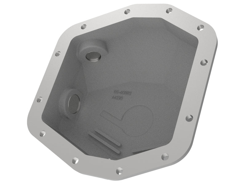 aFe Power Cover Diff Rear Raw 2019 Ford Ranger (Dana M220) - 46-71170A