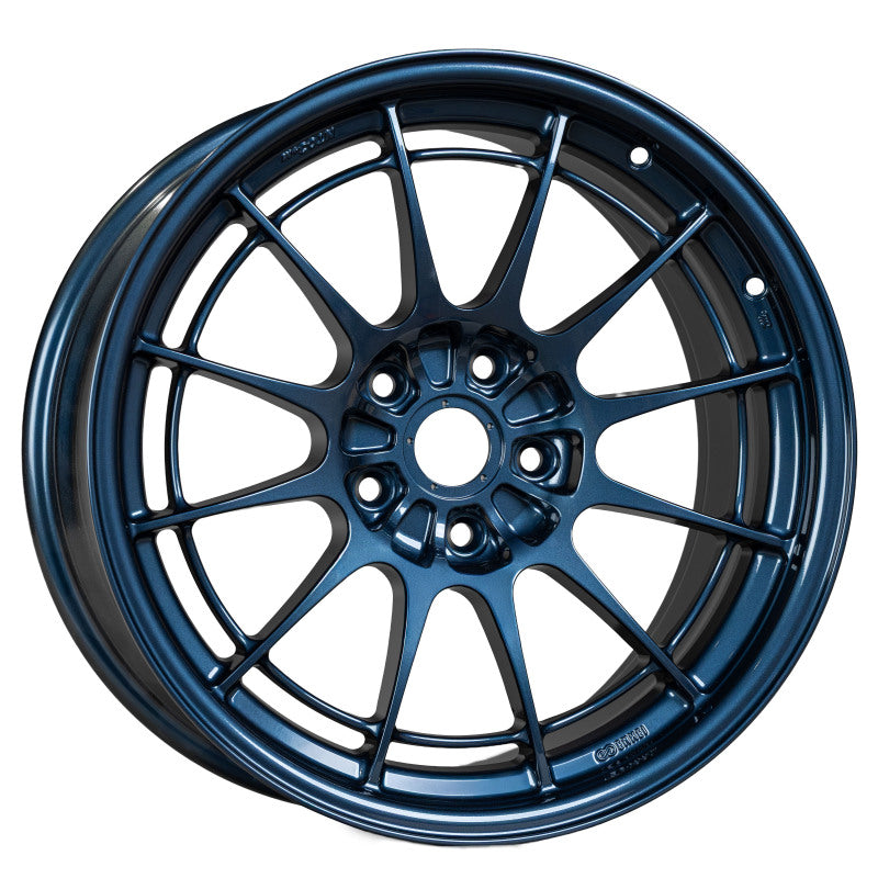 Enkei NT03+M 18x9.5 5x114.3 40mm Offset 72.6mm Bore Misty Blue Wheel *MOQ 40* - 3658956540GMB