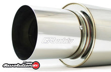 Load image into Gallery viewer, GReddy Universal 3in 3-Bolt Tip Revolution RS Muffler - 11001131