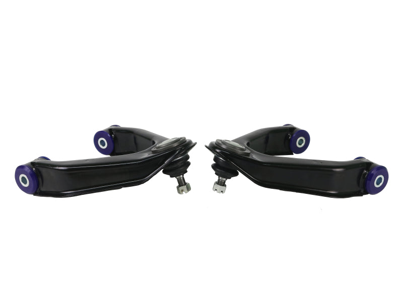 SuperPro 98-04 Nissan Frontier 2WD D22 Front Upper Control Arm Set - TRC544