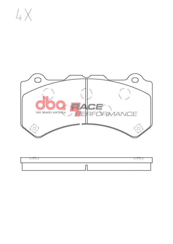 DBA 09-24 Nissan GT-R (R35 w/Brembo Brakes) Front RP Performance Brake Pads - DB15287RP