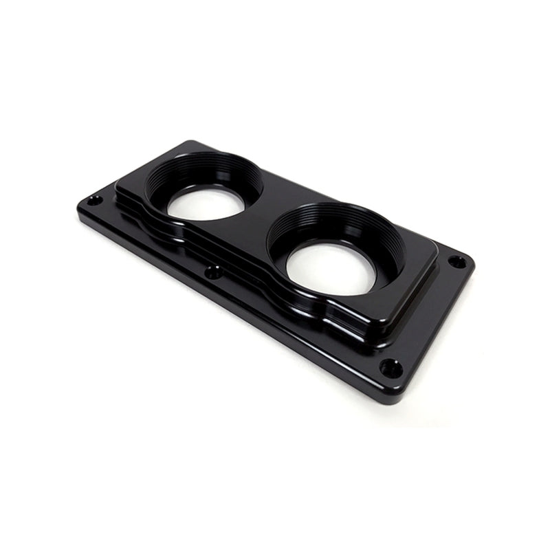 Baer Brakes Mopar 15/16in Bore Remaster 4-Bolt Left Port Master Cylinder Assembly - Black - 6801298LP