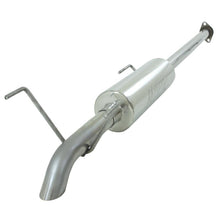 Load image into Gallery viewer, MBRP 05-11 Toyota Tacoma 4.0L EC/CC-SB Cat Back Turn Down Single Side T409 Exhaust - S5322409