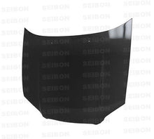 Load image into Gallery viewer, Seibon 04-05 Subaru WRX/STi RS Carbon Fiber Hood - HD0405SBIMP-RS