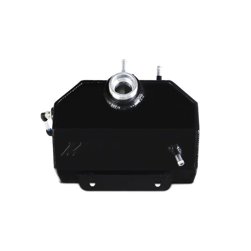 Mishimoto 2015 Ford Mustang EcoBoost / 3.7L / 5.0L Aluminum Coolant Expansion Tank - Black - MMRT-MUS-15EBK