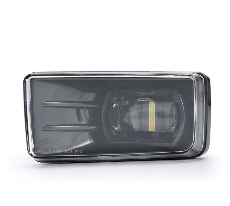 AlphaRex 07-13 Chevrolet Silverado/04-17 Tahoe DoubleTap Dual Color LED Proj Fog Lights - Wt/Ambr - 210008