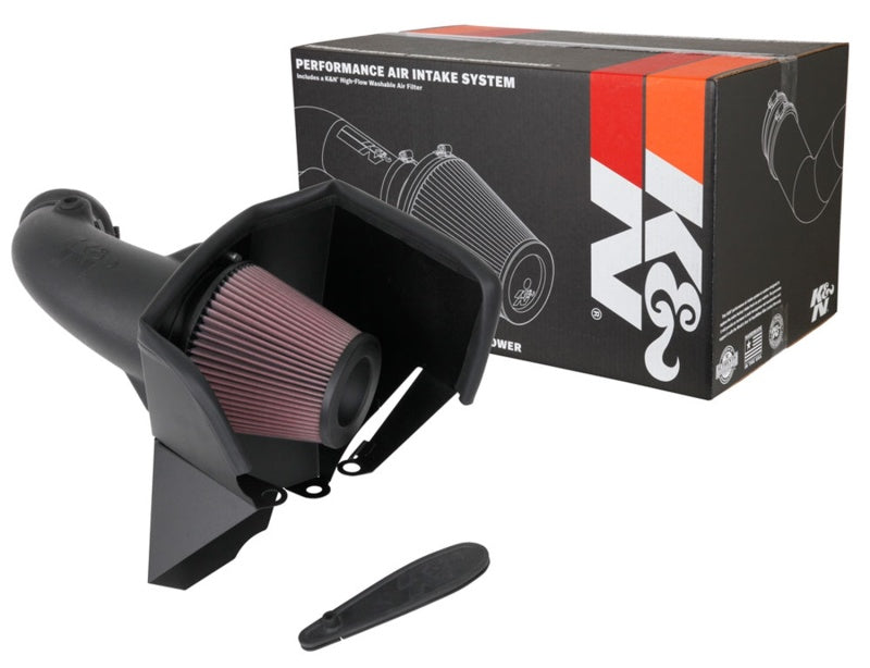 K&N 18-19 Jeep Grand Cherokee Trackhawk V8-6.2L F/I AirCharger Performance Intake - 63-1579