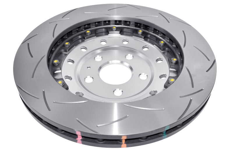 DBA 06-17 Audi RS3 4V Sedan 5000 Fully Assembled 2-Pc Silver Hat T3 Slot Rotor - DBA53004SLVS