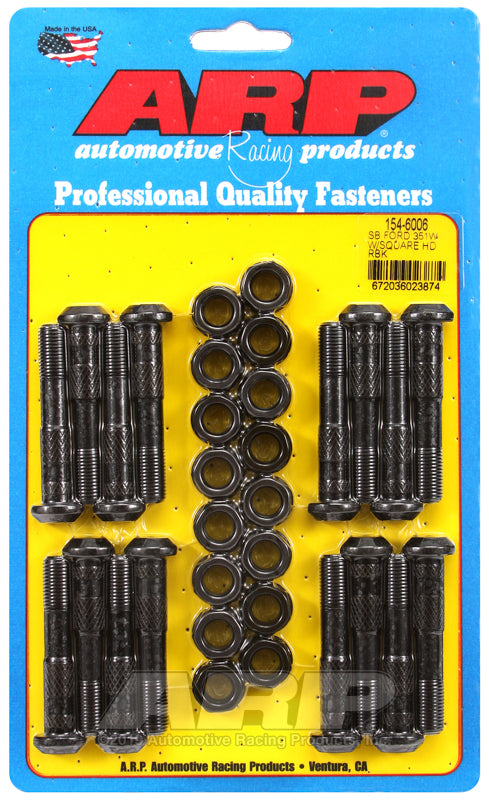 ARP SB Ford Boss 429-460, w/square heads, rod bolt kit - 154-6006
