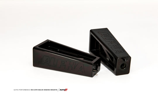AMS Performance 2009+ Nissan GT-R R35 Alpha Race X Solid Motor Mounts - ALP.07.03.0012-1