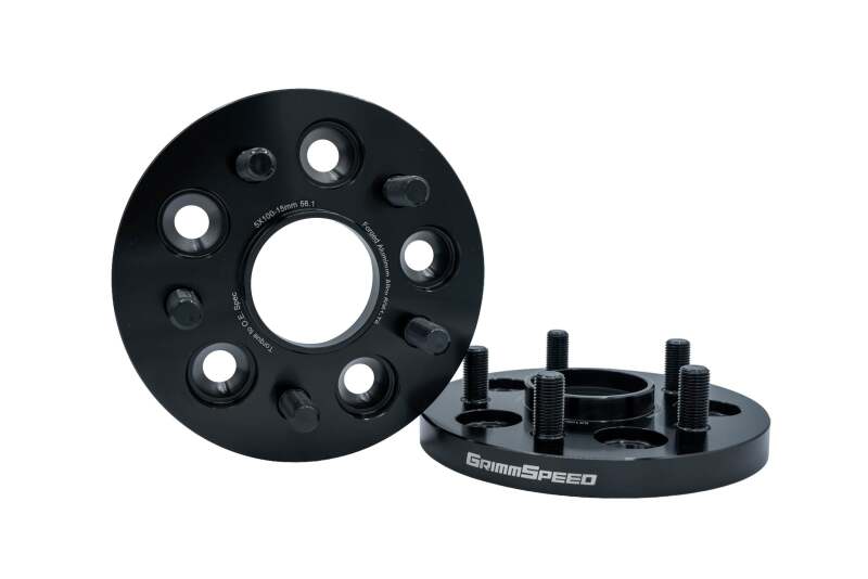 GrimmSpeed 02-14 Subaru WRX 5x100 15mm Wheel Spacer (Pair) - GRM.1188.1.0